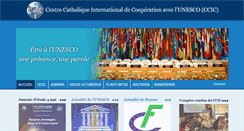 Desktop Screenshot of ccic-unesco.org